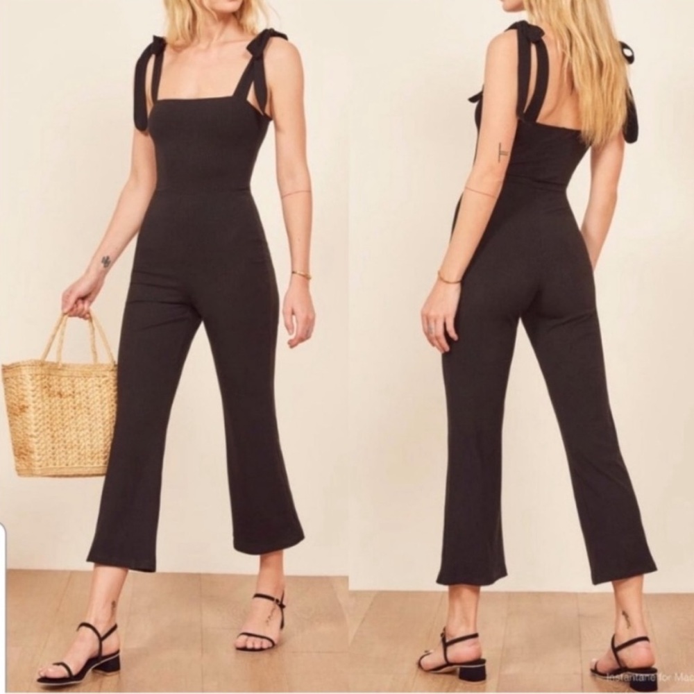 Reformation knit jumpsuit